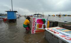 Mandous Cyclone: चक्रीवादळाचं तांडव, जनजीवन विस्कळीत, चार जणांचा मृत्यू