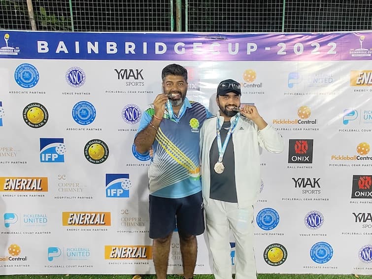Pickleball Bainbridge Cup 2022 India Uttar Pradesh Team Wins International Silver In Men's Singles And Doubles Pickleball: Uttar Pradesh Team Wins International Silver In Men's Singles And Doubles In Bainbridge Cup 2022