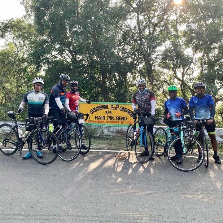 கிடைக்கும் நேரங்களிலெல்லாம் சைக்கிள் பயணம் மேற்கொள்வது இவரது வழக்கம்