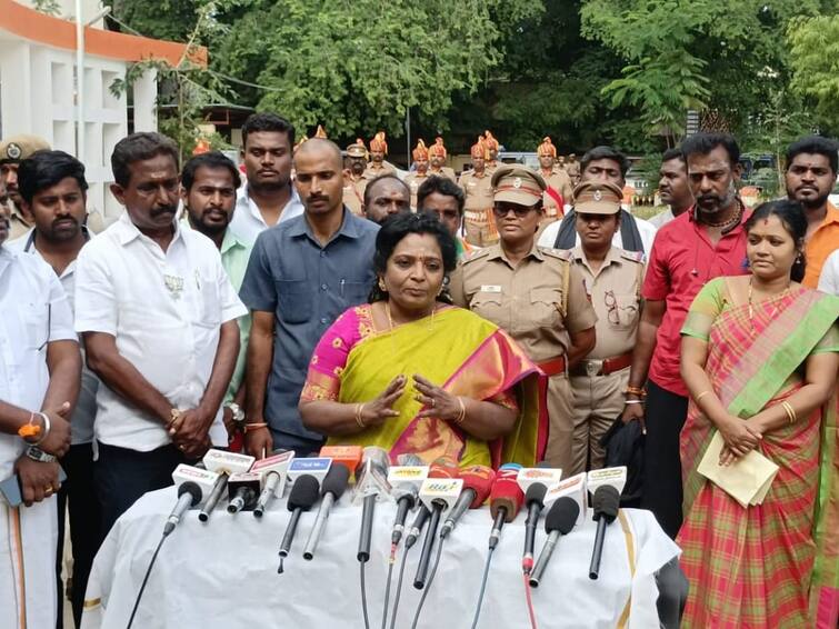 Stalin should find a better Tamil name for the Dravidian model - Tamizhisai திராவிட மாடல் என்பதற்கு ஒரு நல்ல தமிழ் பெயரை கலைஞரின் மகன் கண்டுபிடிக்க  வேண்டும் - ஆளுநர் தமிழிசை செளந்தரராஜன்
