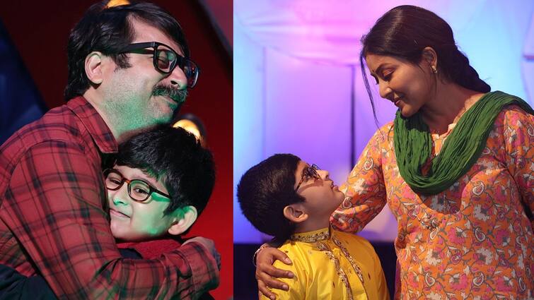 Haami 2: Shiboproshad and Gargee went to zoo with their three on Screen kids, See in video Haami 2: ৩ খুদেকে নিয়ে চিড়িয়াখানায় শিবপ্রসাদ-গার্গী, আলাপ হল বাবুর সঙ্গে!