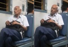 ਟਰੇਨ 'ਚ ਬੈਠੇ ਇਸ ਬਜ਼ੁਰਗ ਦੀ ਵੀਡੀਓ ਕਿਉਂ ਹੋ ਰਹੀ ਹੈ ਵਾਇਰਲ, ਦੇਖਣ ਤੋਂ ਬਾਅਦ ਤੁਸੀਂ ਵੀ ਸ਼ੇਅਰ ਕਰੋਗੇ
