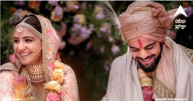 virat anushka wedding anniversary anushka shares funny pics on her instagram Virat-Anushka Wedding Anniversary : ਵਿਰਾਟ ਅਨੁਸ਼ਕਾ ਦੇ ਵਿਆਹ ਦੀ ਵਰ੍ਹੇਗੰਢ, ਅਨੁਸ਼ਕਾ ਨੇ ਸੋਸ਼ਲ ਮੀਡੀਆ 'ਤੇ  ਸ਼ੇਅਰ ਕੀਤੀਆਂ ਫਨੀ ਤਸਵੀਰਾਂ