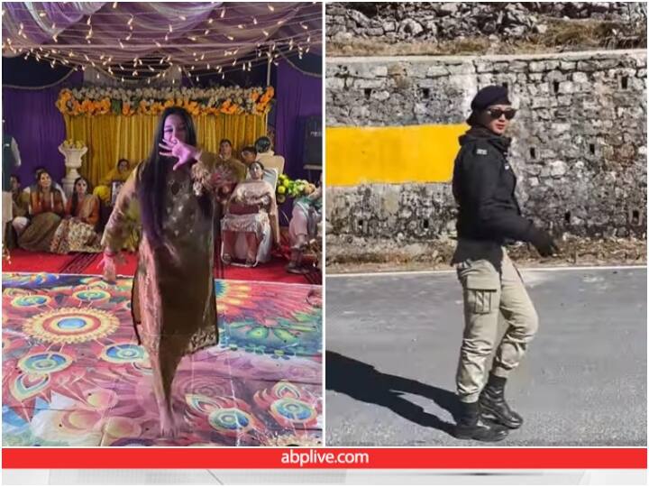 sikkim police officer Eksha Kerung recreating Pakistani girl Ayesha dance performance on Mera Dil Ye Pukare Video: जब 'मेरा दिल ये पुकारे' गाने पर पाकिस्तानी गर्ल ने किया डांस, तो हर कोई देखता रह गया