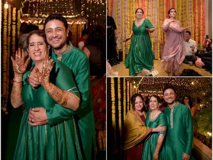 Filmmaker Guneet Monga is all set to tie-the-knot with her fiance Sunny Kapoor. The pre-wedding festivities began with mehendi ceremony.