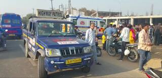 Accident: આણંદ-વડોદરા નેશનલ હાઇવે પર અકસ્માત, મહિલાનું મોત, બાળક ઘાયલ