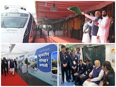 PM Modi In Nagpur: Modi Flags Off Vande Bharat Train, Interacts With Students During Metro Ride — IN PICS