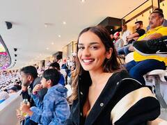 Manushi Chhillar PHOTO: ફિફા વર્લ્ડ કપનો આનંદ માણવા કતાર પહોંચી માનુષી છિલ્લર