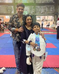 In Pics: पेट दर्द होने के बावजूद ‘अनुपमा’ के बेटे ने किया कराटे, जीते तीन मेडल, खुशी से गदगद हुईं रुपाली गांगुली