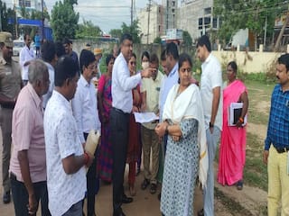 மதுரையில் டைடல் பார்க் அமைய உள்ள இடம் -  தொழில்துறை கூடுதல் தலைமை செயலாளர் நேரில் பார்வை