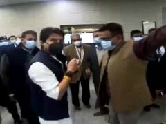 Civil Aviation Minister Jyotiraditya Scindia Makes Surprise Visit To Delhi Airport Amid Complaints