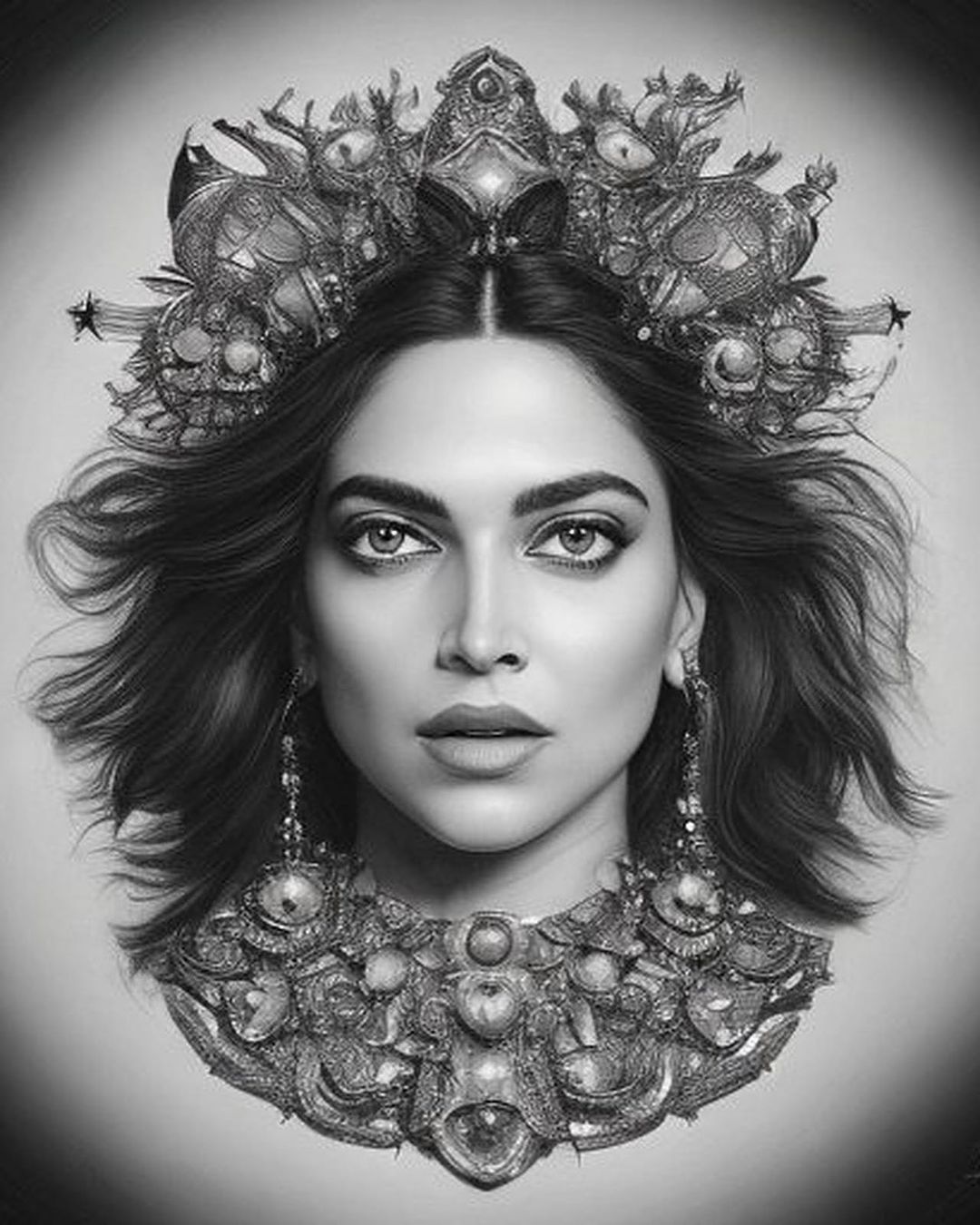 Deepika padukon drawing by binukuttan on DeviantArt