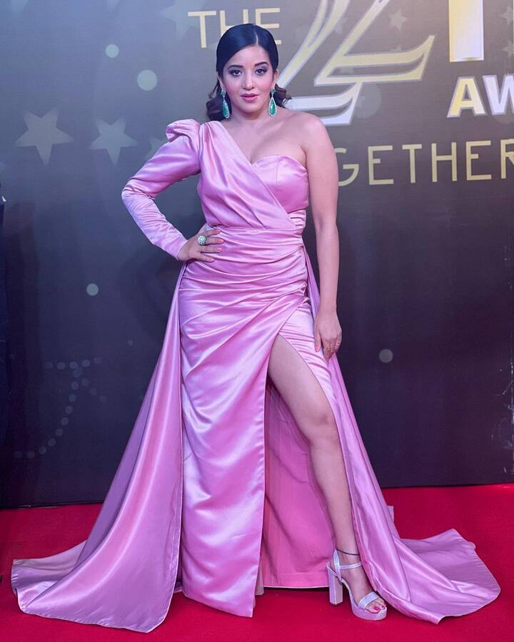 Monalisa PHOTO: ભોજપુરી અભિનેત્રી મોનાલિસાનું નામ ઈન્ડસ્ટ્રીની ટોચની અભિનેત્રીઓમાં લેવામાં આવે છે. મોનાલિસાના તેના અભિનય અને સુંદરતાના લાખો ચાહકો છે.