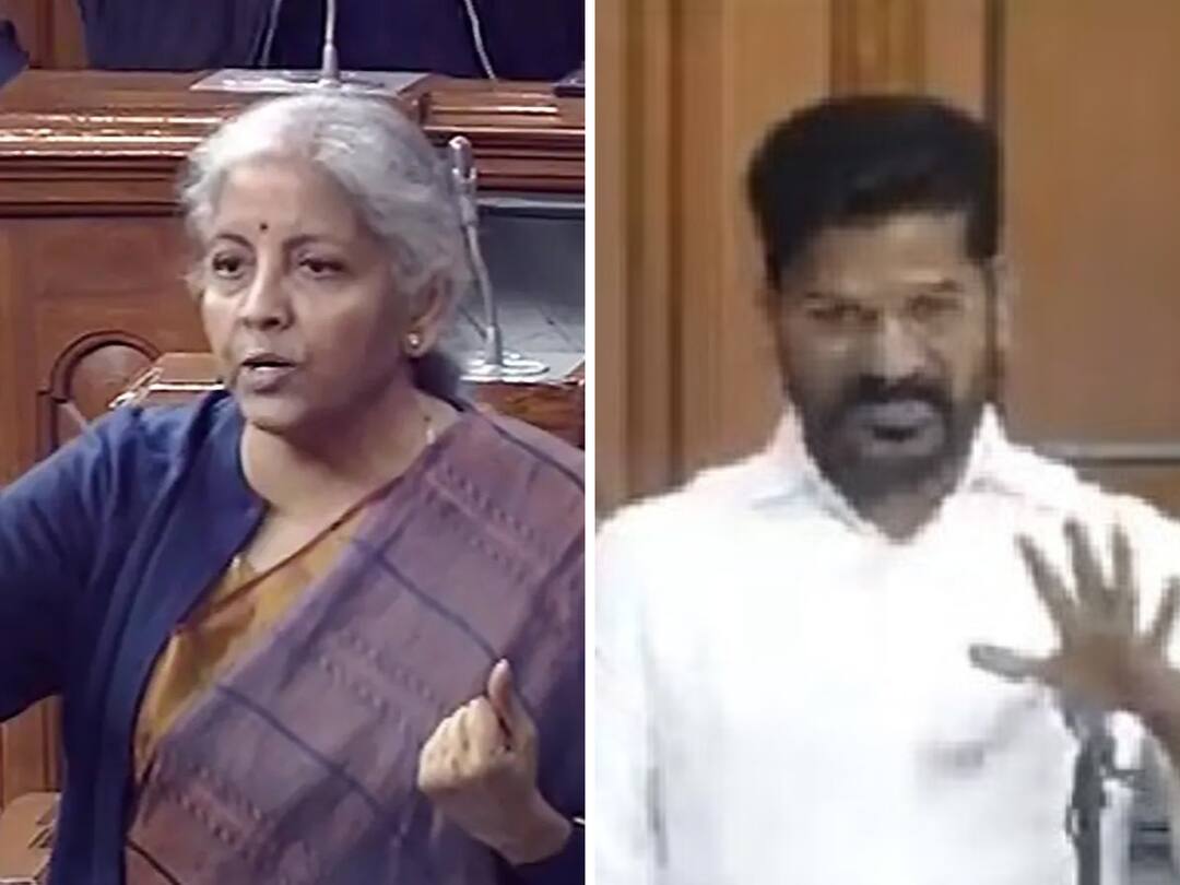 Nirmala Sitharaman and Revanth in the Lok Sabha on the issue of Hindi language Revant Vs Nirmala : ఎవరి హిందీ మంచిది ? లోక్ సభలో రేవంత్ వర్సెస్ నిర్మలా సీతారామన్ !