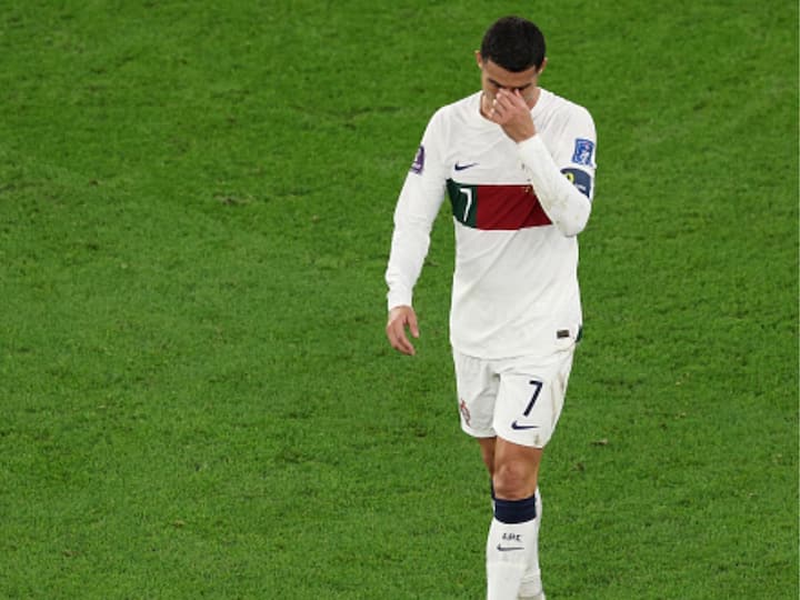 End Of My Biggest Dream Cristiano Ronaldo After Shock World Cup Defeat Against Morocco Cristiano Ronaldo: ‘నా పెద్ద కల చెదిరింది’ - రొనాల్డో ఎమోషనల్ పోస్ట్!