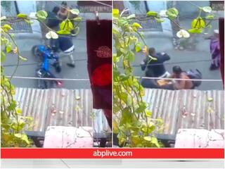 Video: दादी के गहने छीनकर भाग रहे थे बदमाश, फिर पोती ने ऐसे पकड़ा, कैमरे में कैद हुई घटना