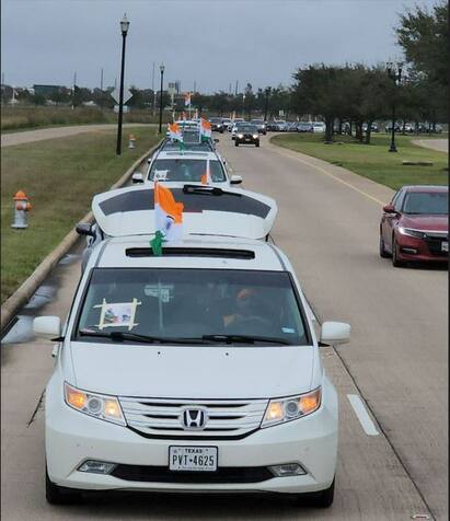 America Car Rally PHOTO: ગુજરાતમાં નવી સરકારની રચના થઈ ગઈ છે.  ભાજપે વિધાનસભા ચૂંટણીમાં ઐતિહાસિક જીત મેળવી છે. જેની ઉજવણી ફક્ત ગુજરાતમાં જ નહીં પરંતુ અમેરિકામાં વસતા ગુજરાતીઓ પણ કરી રહ્યા છે.
