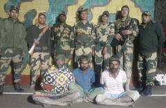 Kutch: કચ્છના હરામીનાળામાંથી 3 પાકિસ્તાની માછીમારો ઝડપાયા