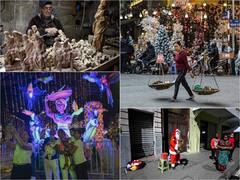 Preparations In Full Swing For Christmas Celebrations Across The World, Buzz Back In Markets. In Pics