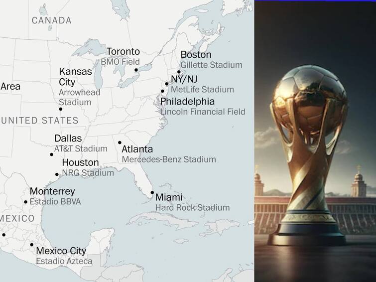 FIFA World Cup 2026 Venues Which Cities Will Host In USA, Canada