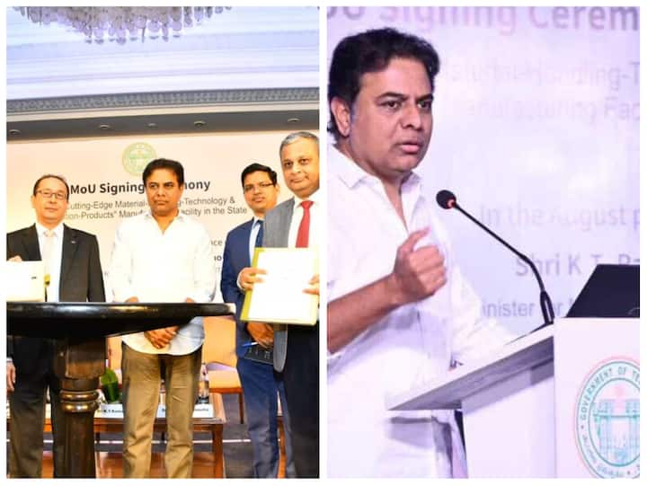 Minister KTR said land was a luxurious commodity and wanted manufacturers to be more creative and make new inventions.