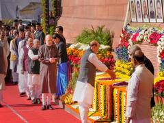 2001 Parliament Attack Anniversary: PM Modi, Sonia Gandhi, Union Ministers Pay Tributes. See Pics