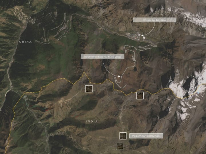 India China Face-off: 14 हजार फीट की ऊंचाई, साजिश और पत्थरबाजी... तवांग में चीन की नापाक करतूत की सामने आई सैटेलाइट तस्वीर Height of 14 thousand feet conspiracy and stone pelting Satellite picture surfaced of China nefarious act in Tawang india ann India China Face-off: 14 हजार फीट की ऊंचाई, साजिश और पत्थरबाजी... तवांग में चीन की नापाक करतूत की सामने आई सैटेलाइट तस्वीर