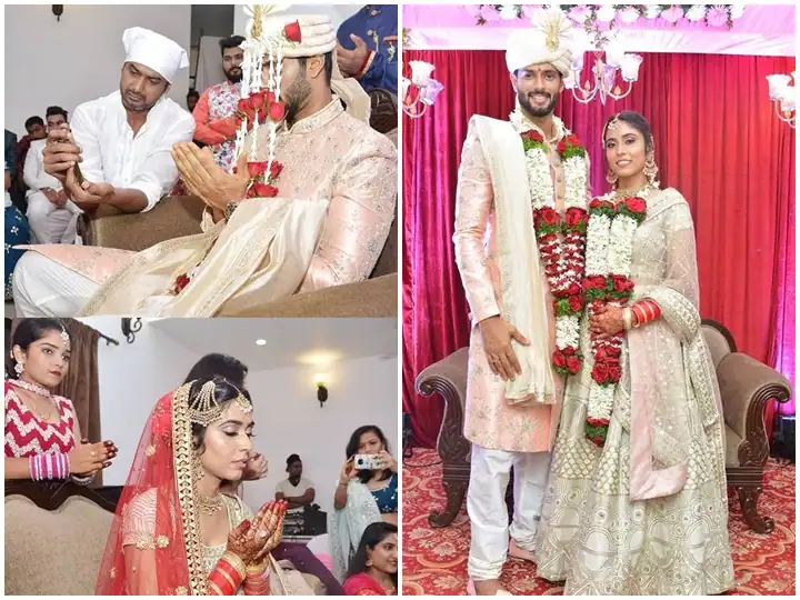 There was lot of controversy after the marriage of Indian cricketer Shivam Dubey with Muslim girlfriend Anjum Khan मुस्लिम लड़की के प्यार में 'बोल्ड' हो गए थे भारतीय ऑलराउंडर शिवम दुबे, निकाह की तस्वीरों पर खूब हुआ था 'बवाल'