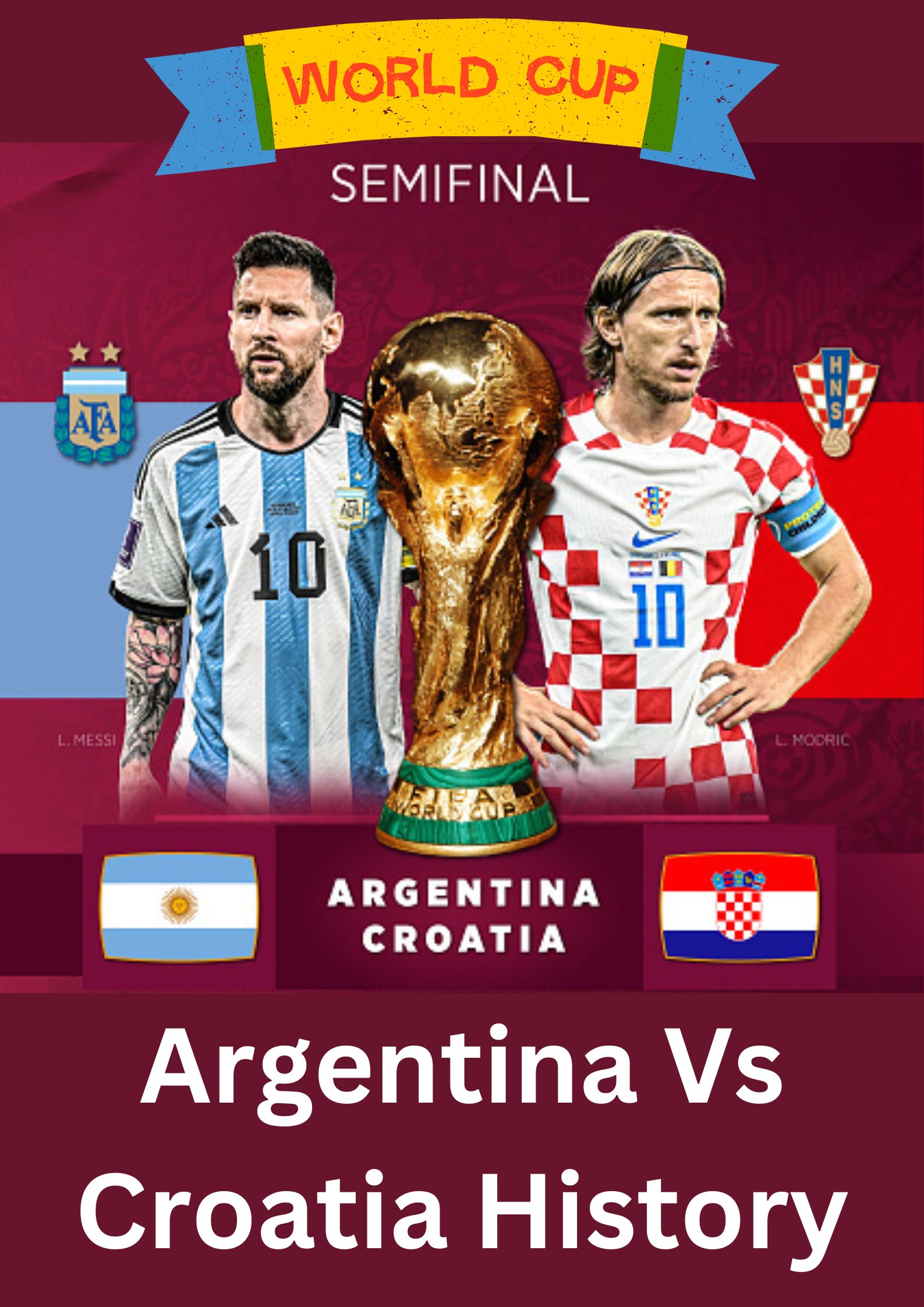 Argentina Vs Croatia History At FIFA World Cup