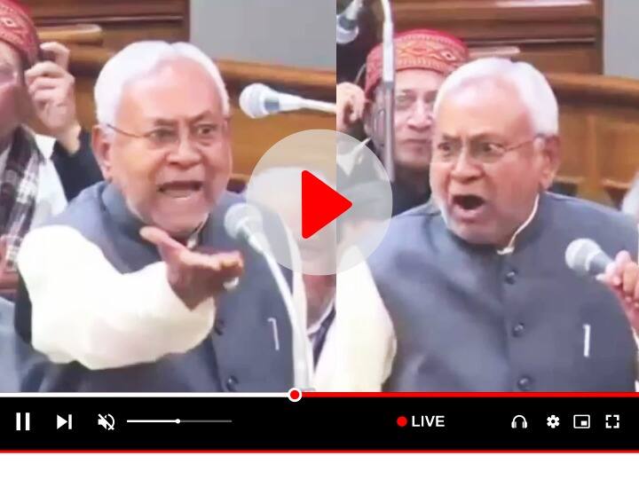 Watch: CM Nitish Kumar Shouts Over BJP In Sadan Toady Proceedings As BJP  Allged His Govt For The Death Of People Drinking Liquor In Chhapra | Watch:  सदन में दिखा नीतीश का