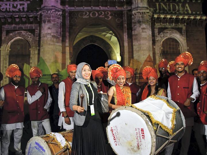 This heritage walk at the iconic Gateway of India and an excursion to the Kanheri Caves was organised by the cultural affairs department of Maharashtra. At the beginning of this program, a documentary depicting the culture and tradition was also screened.  Source: PTI