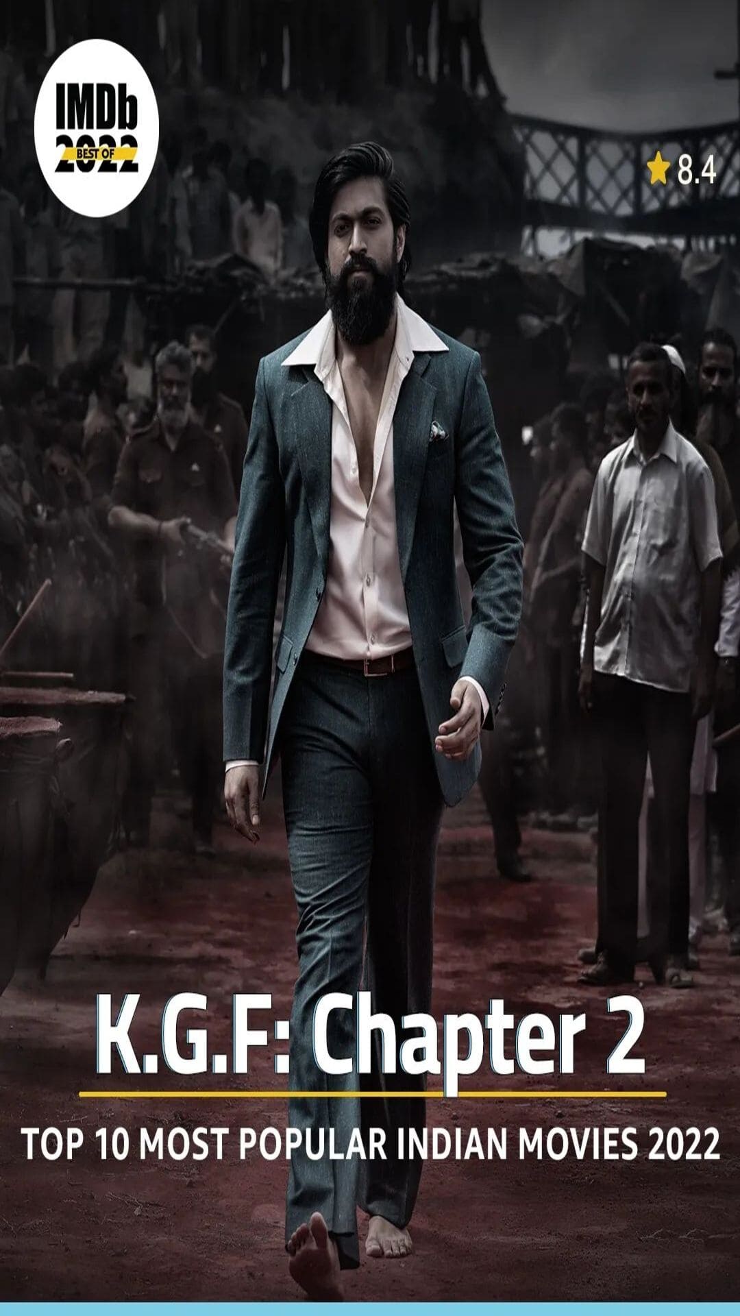 KGF 2, Kantara in IMDb top 5 list this year, 777 Charlie in top 10