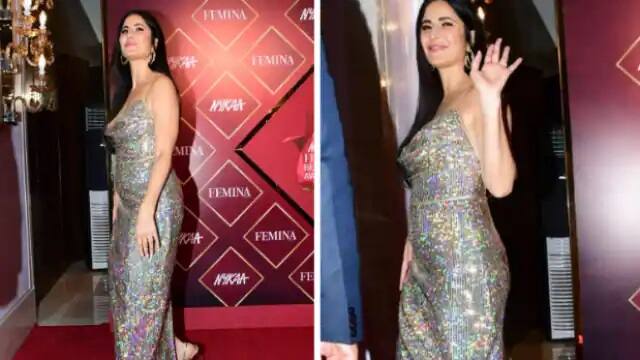 Katrina Kaif Flaunts Her Pregnant Baby Bump At Nykaa Beauty Awards 2022 Katrina Kaif pregnant: શું કેટરિના કૈફ પ્રેગ્નેન્ટ? આ વીડિયો જોઈને અટકળો થઈ તેજ