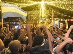 FIFA World Cup 2022: Indian Fans Celebrate Argentina's Win Against Croatia In Semi Finals