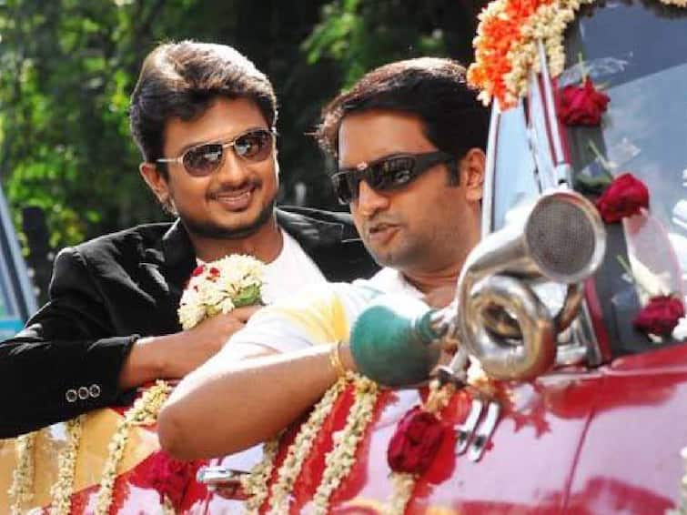 Santhanam on Udhayanidhi: “உலக மேடையில ஜெயிக்கணும் வாழ்த்துகள் முதலாளி” - அமைச்சர் உதயநிதிக்கு சந்தானம் வாழ்த்து! santhanam congratulate udhayanidhi stalin minister in his twitter Santhanam on Udhayanidhi: “உலக மேடையில ஜெயிக்கணும் வாழ்த்துகள் முதலாளி” - அமைச்சர் உதயநிதிக்கு சந்தானம் வாழ்த்து!