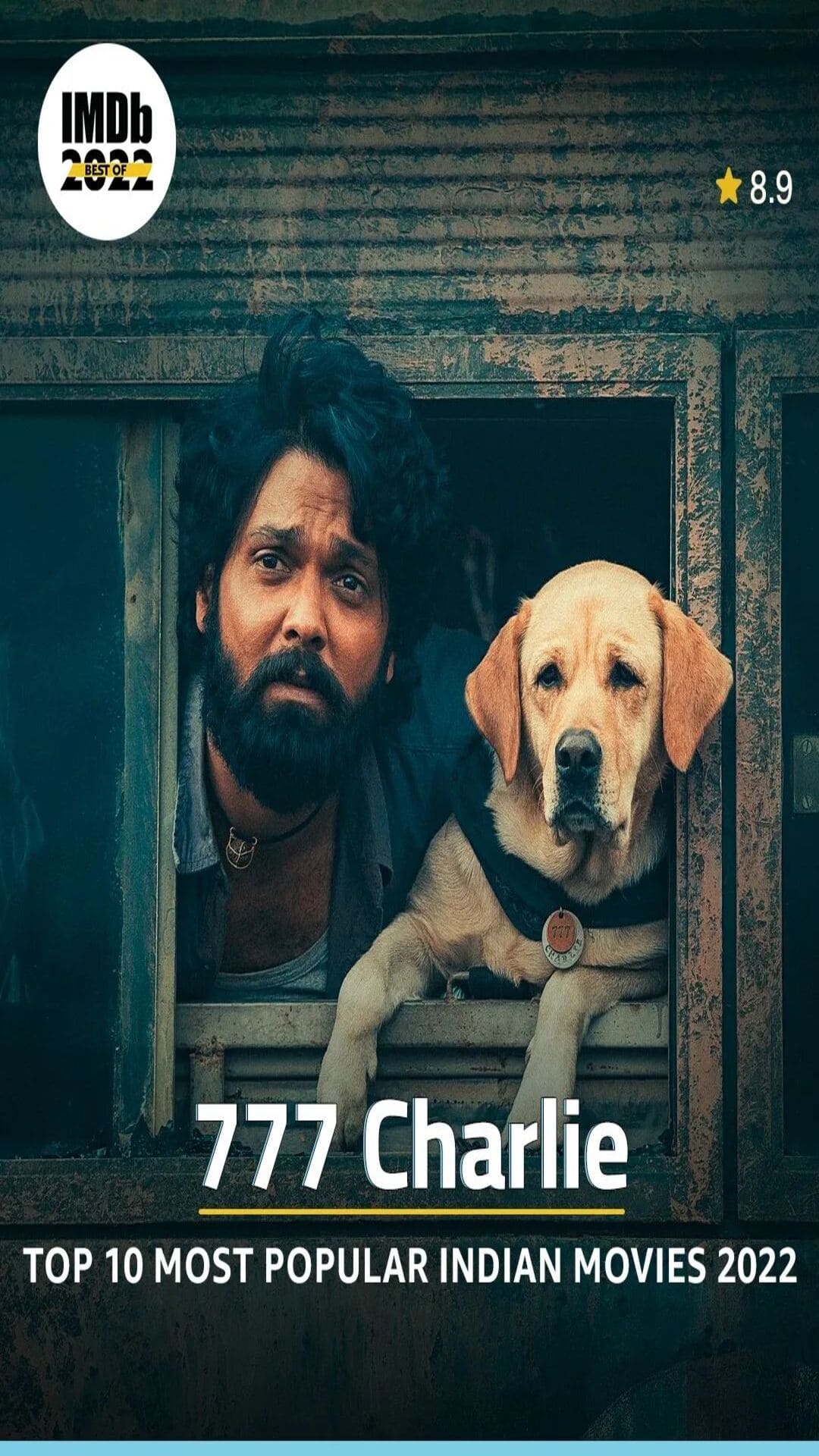 KGF 2, Kantara in IMDb top 5 list this year, 777 Charlie in top 10