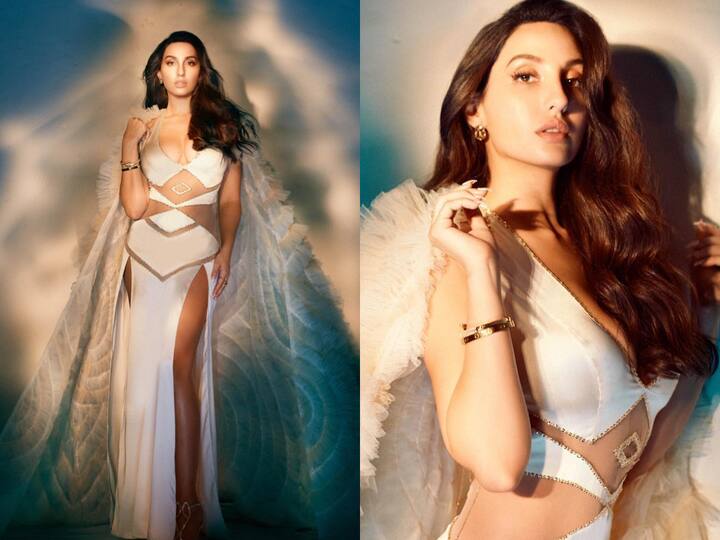 It's no exaggeration to say that Nora Fatehi is a fashion icon. She loves to wear something really revealing and sparkling. Check out her latest pics.