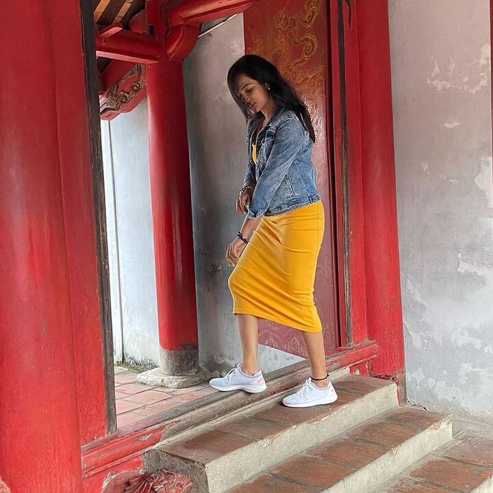 வெகேஷனில் இருந்து புகைப்படங்களை வெளியிட்டுள்ளார்