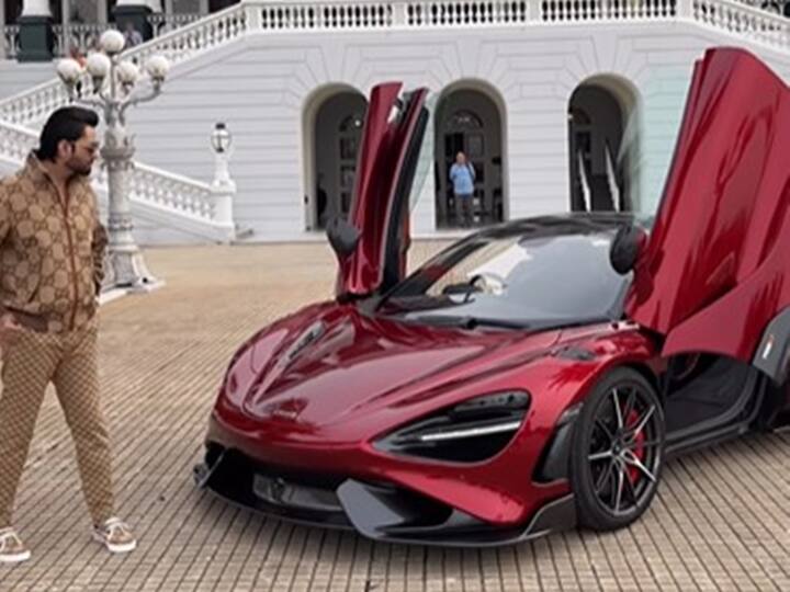 The car is one of the fastest convertibles that McLaren has ever made. The firm announced its official entry into the Indian market a year ago and recently inaugurated their first dealership in Mumbai. (Source: Instagram/Naseer Khan)