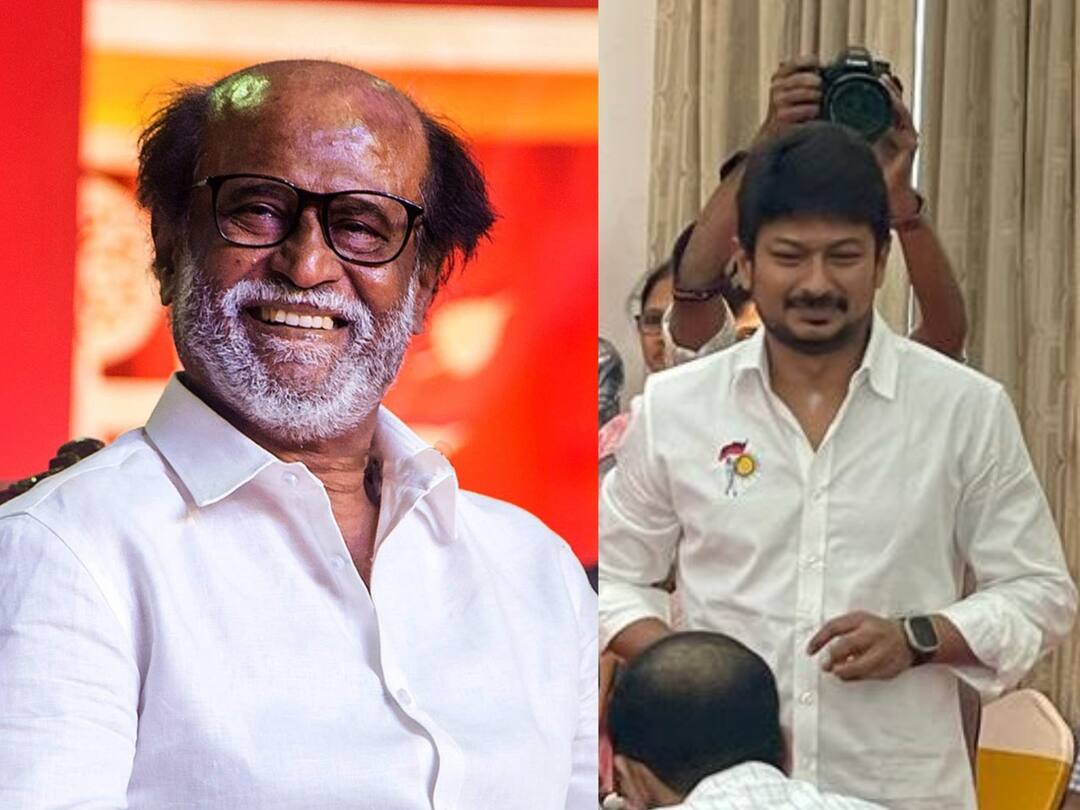 Rajinikanth on Udhayanidhi Stalin: ‘அன்புத்தம்பி உதயநிதி ஸ்டாலினுக்கு வாழ்த்துகள்’ - அமைச்சர் உதயநிதிக்கு ரஜினிகாந்த் வாழ்த்து!