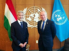Mahatma Gandhi's Bust Unveiled By Jaishankar And UN Chief At UN Headquarters. WATCH