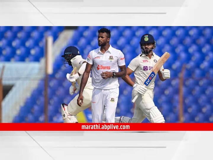 IND vs BAN India Batsmen Shreyas Iyer reprieved after bails fail to dislodge against Bangladesh IND vs BAN: नो बॉल किंवा डेड बॉलही नाही, पण तरीही क्लीन बोल्ड होऊन श्रेयस अय्यर ठरला नॉटआऊट!