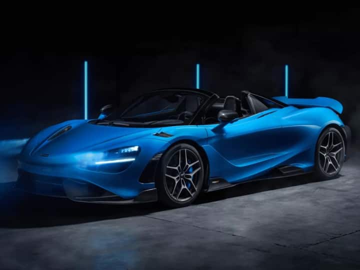 The McLaren 765 LT Spider is powered by a 4.0 litre twin-turbocharged V8 petrol engine and the engine generates 765 Ps and 800 Nm of peak torque. (Source: mclaren.com)