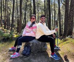 ਰਣਜੀ ਟਰਾਫੀ 'ਚ ਜ਼ੌਹਰ ਦਿਖਾਉਣ ਤੋਂ ਪਹਿਲਾਂ ਰਿਸ਼ੀਕੇਸ਼ 'ਚ ਪਤਨੀ ਨਾਲ ਛੁੱਟੀਆਂ ਮਨਾ ਰਹੇ ਨੇ Suryakumar Yadav, ਵੇਖੋ ਤਸਵੀਰਾਂ