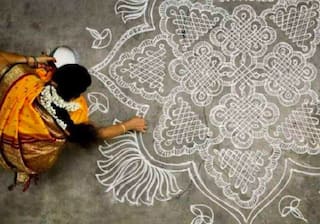 Margazhi 2022 Rangoli Kolam Designs Margali Month Kolam Ideas Images Margazhi Kolam: மார்கழி கோலம் மகத்துவம் என்ன? விதவிதமான கோலங்கள் எங்கு கிடைக்கும்?