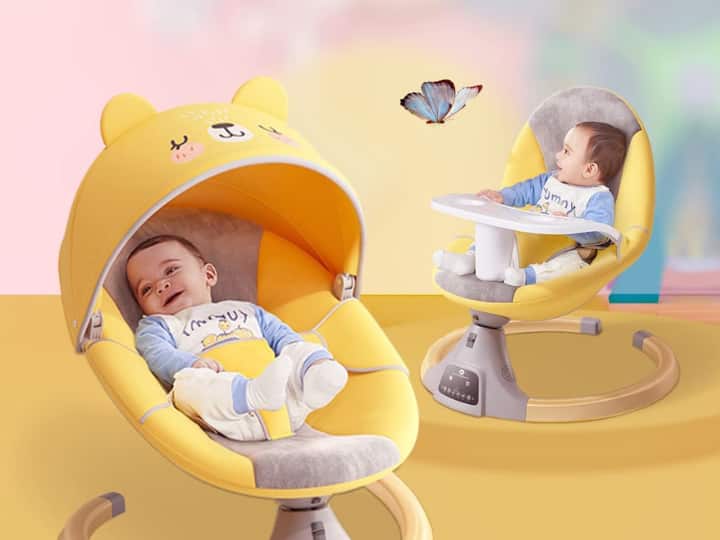 ये हैं छोटे बच्चों के लिये बेस्ट सेलिंग सुपर क्यूट ऑटोमेटिक स्विंग, डील में मिल रहे हैं 50% तक डिस्काउंट पर Amazon Deal On Automatic Electric Baby Swing Rocker StarAndDaisy Baybee R for Rabbit Chicco Automatic Electric Baby Swing Under 5000 ये हैं छोटे बच्चों के लिये बेस्ट सेलिंग सुपर क्यूट ऑटोमेटिक स्विंग, डील में मिल रहे हैं 50% तक डिस्काउंट पर