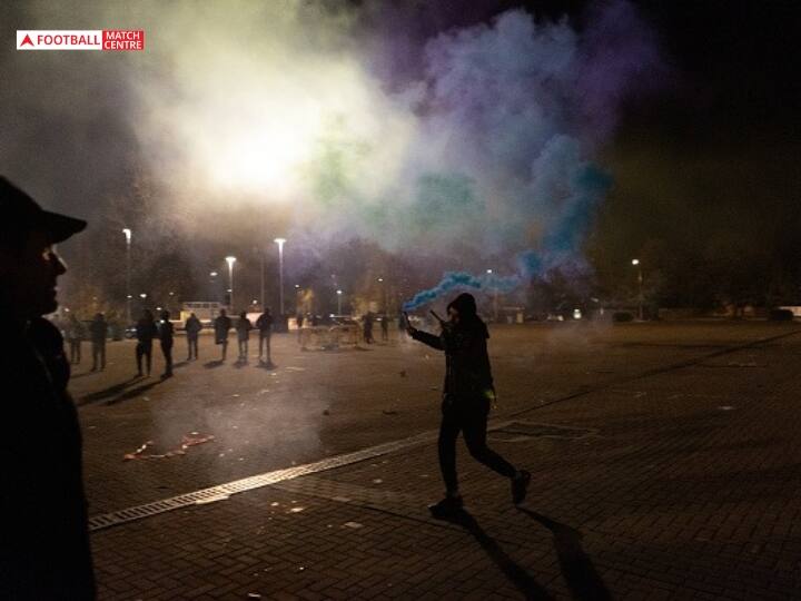 FIFA WC 2022 Morcco fans angry after defeat from france in World Cup Semifinal erupt riots in brussels FIFA WC 2022: सेमीफाइनल में हार के बाद मोरक्को के फैंस का फूंटा गुस्सा, फ्रांस से ब्रसेल्स तक मचाया उत्पात