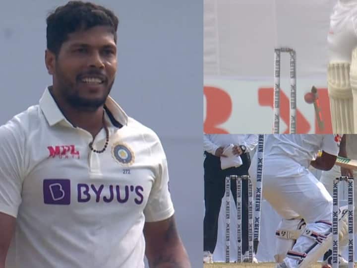 Umesh bowled Yasir Ali on the fatal ball, see in the video how the stump bounced in the air