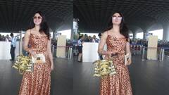 Urvashi Rautela: গন্তব্য কোথায়? বিমানবন্দরে অ্যানিম্যাল প্রিন্টের গাউন, জুতোয় নজরকাড়া উর্বশী