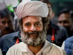 Bharat Jodo Yatra: राहुल गांधी ने मशीन से चारा काटा, अशोक गहलोत ने दिया साथ